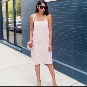 Everlane Japanese Goweave cami slip dress